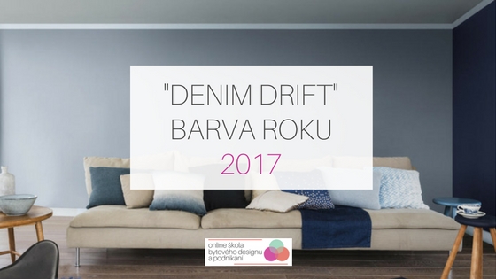 Barva roku 2017: Denim Drift